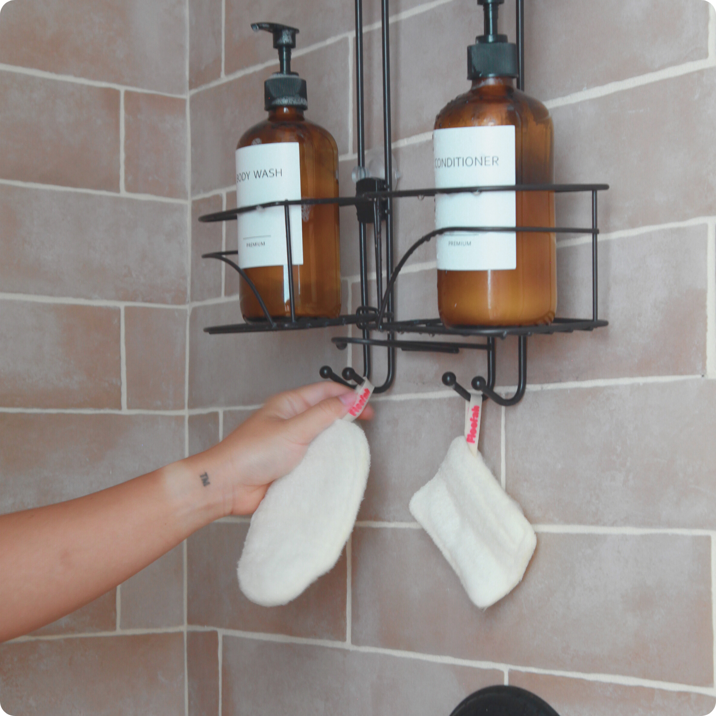 Floofah Exfoliating Shower Loofah - Oval