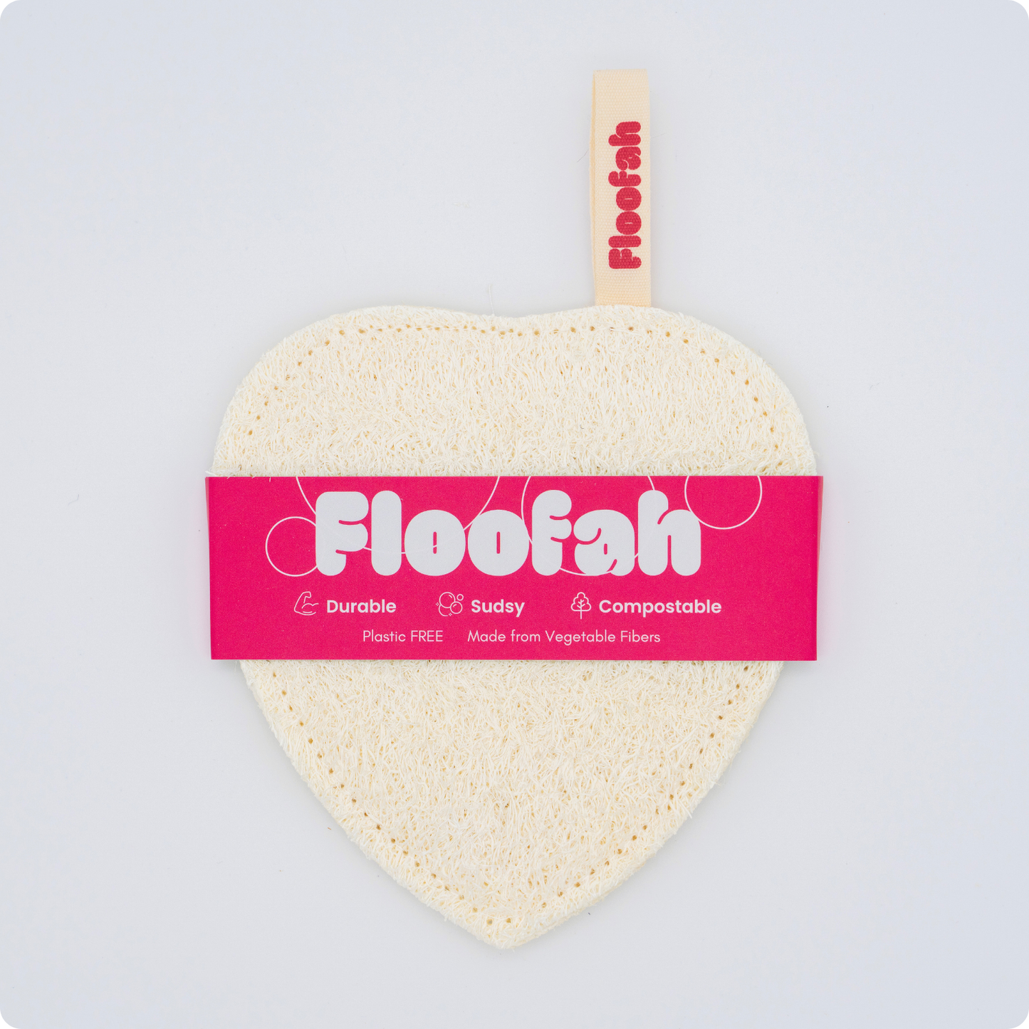 Floofah Exfoliating Shower Loofah - Oval
