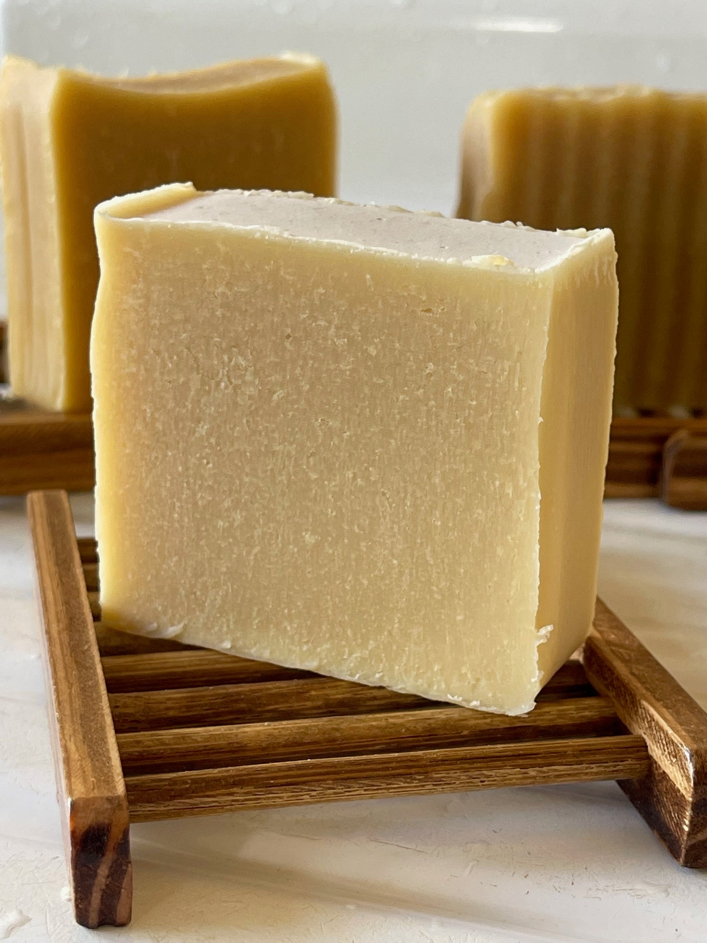 Goat Milk and Honey Tallow Soap Bar - Nut Free