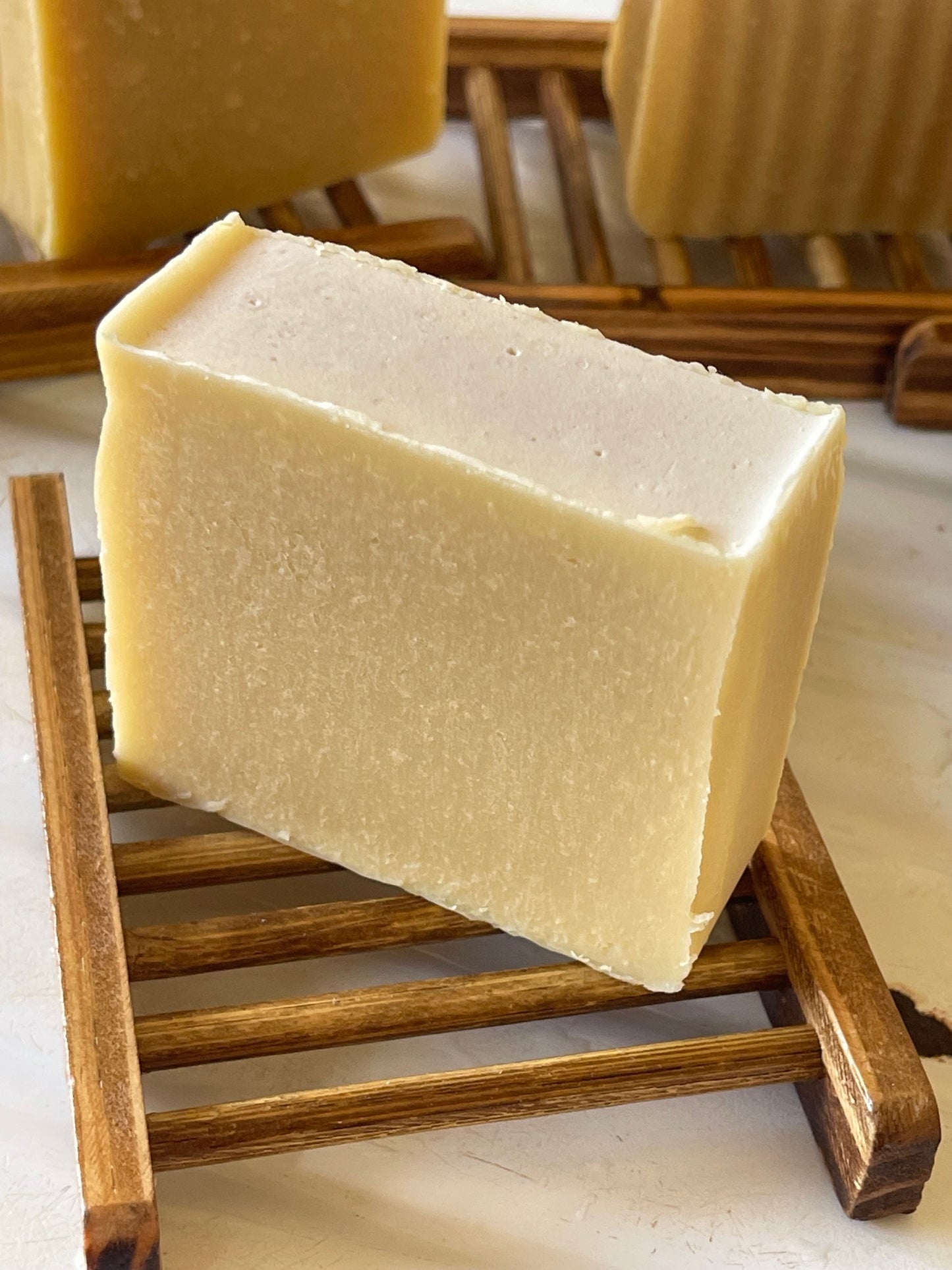 Goat Milk and Honey Tallow Soap Bar - Nut Free