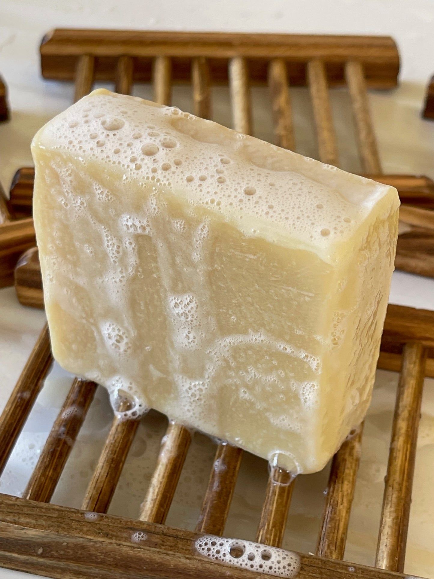 Goat Milk and Honey Tallow Soap Bar - Nut Free