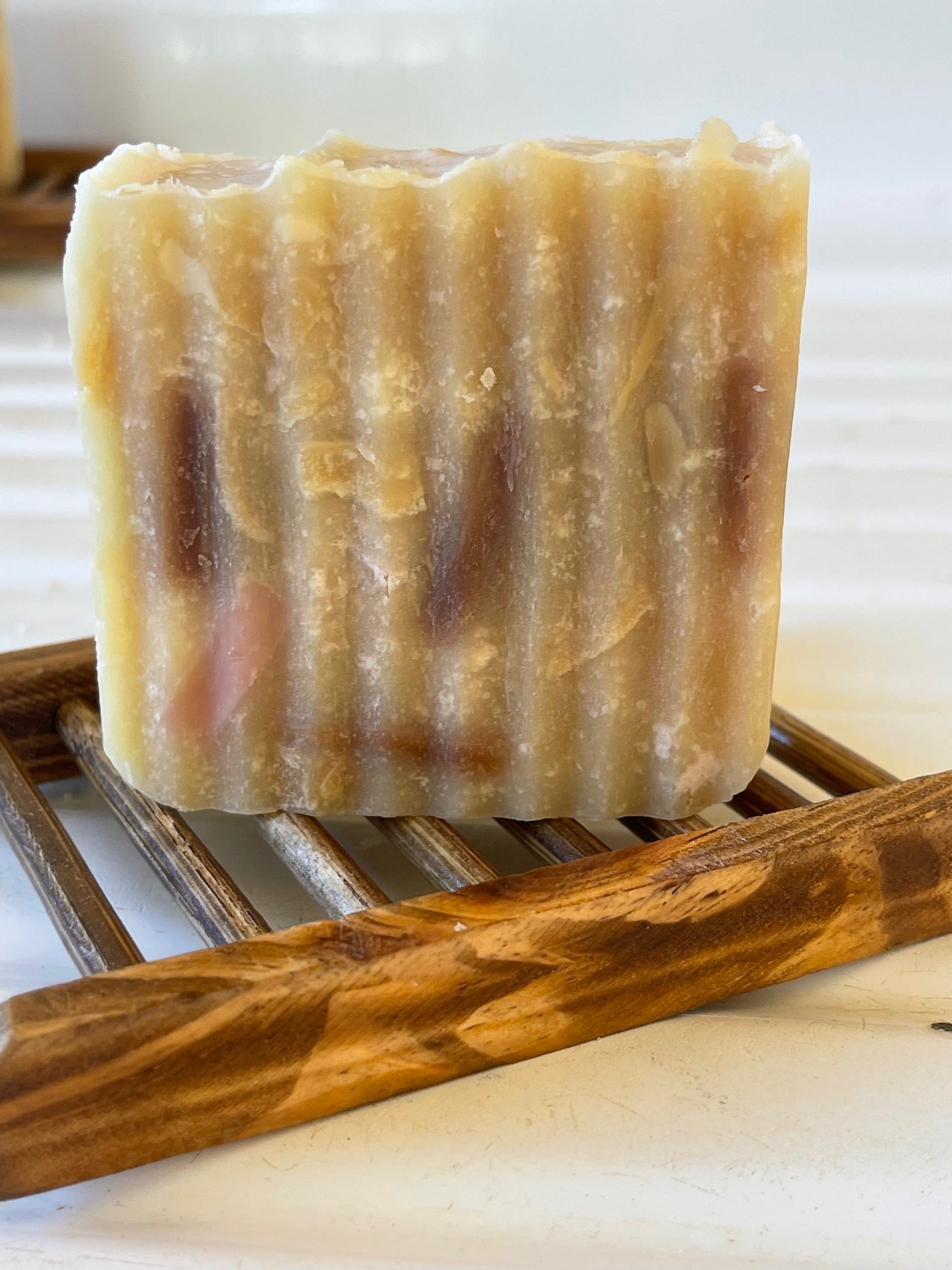 Goat Milk and Honey Bar with Tallow Soap Confetti