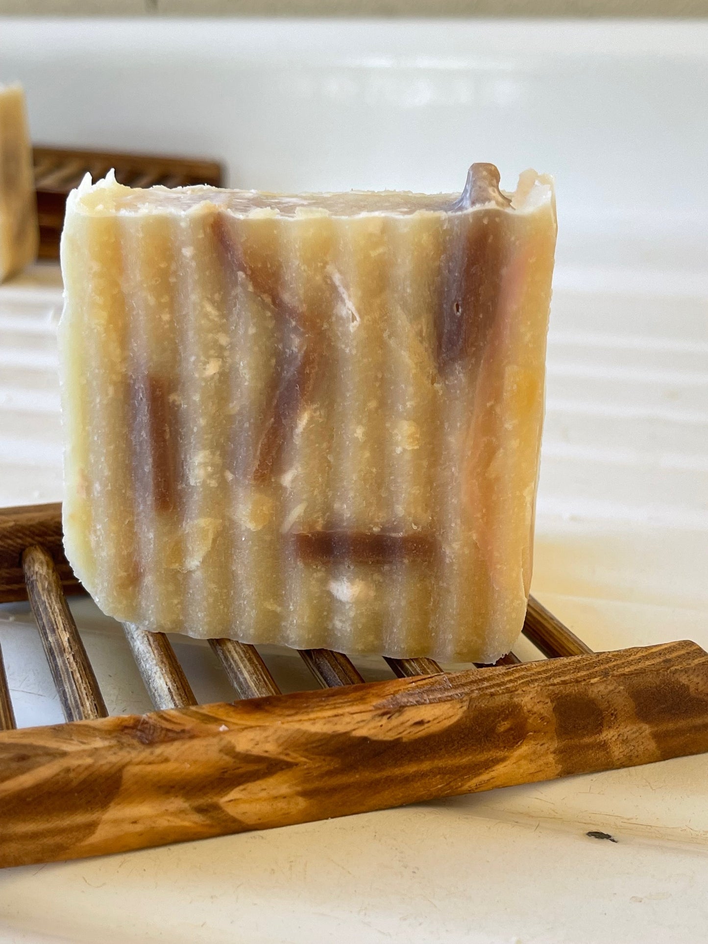 Goat Milk and Honey Bar with Tallow Soap Confetti