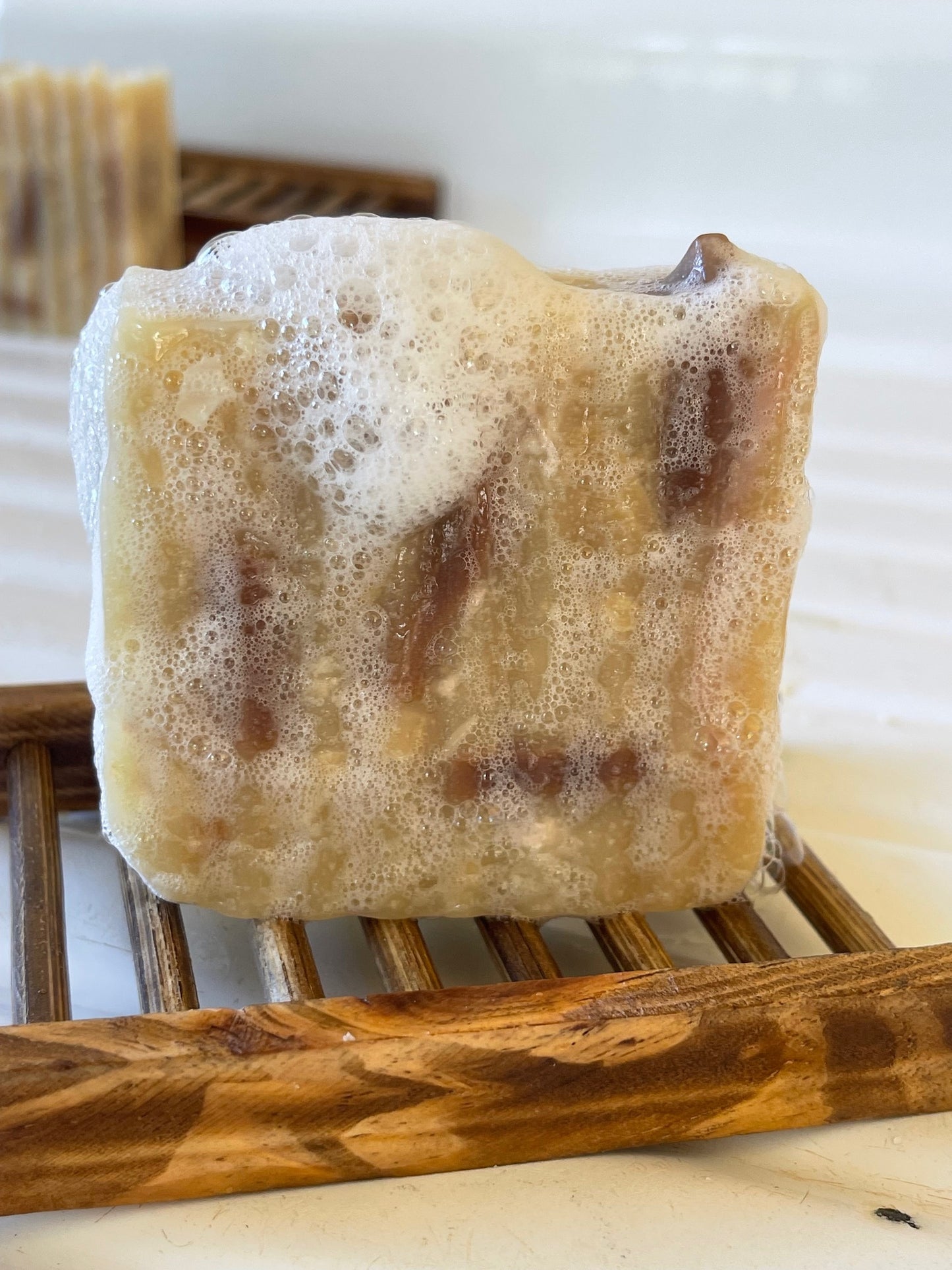 Goat Milk and Honey Bar with Tallow Soap Confetti